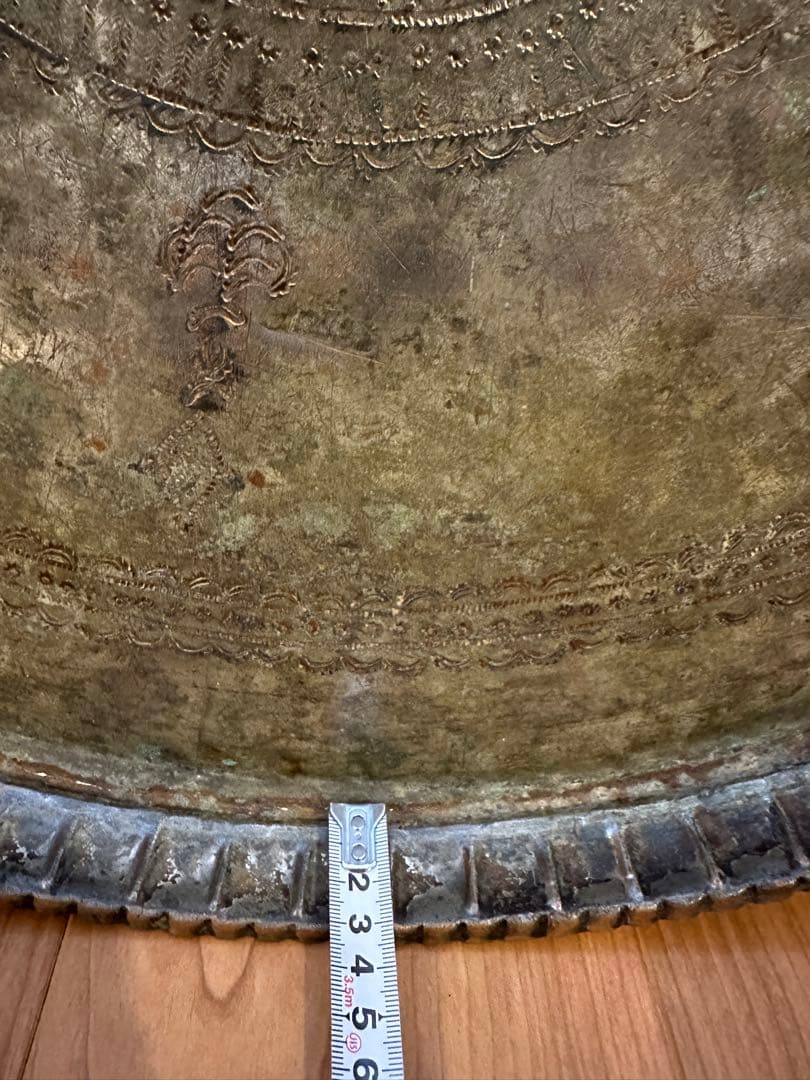 西洋民芸グランピエ　トルコのトレイテーブル