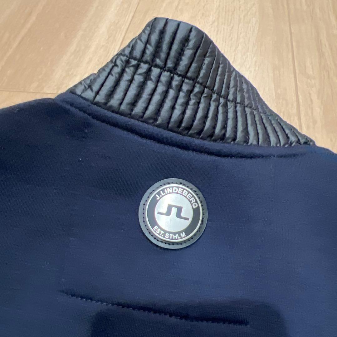 再値下げ！J.LINDEBERGネイビーベスト S