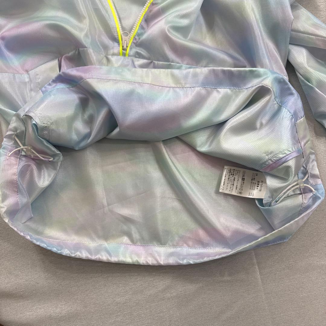 36 水色　ARCHIVIO ブルゾン 長袖 ハーフジップ 撥水