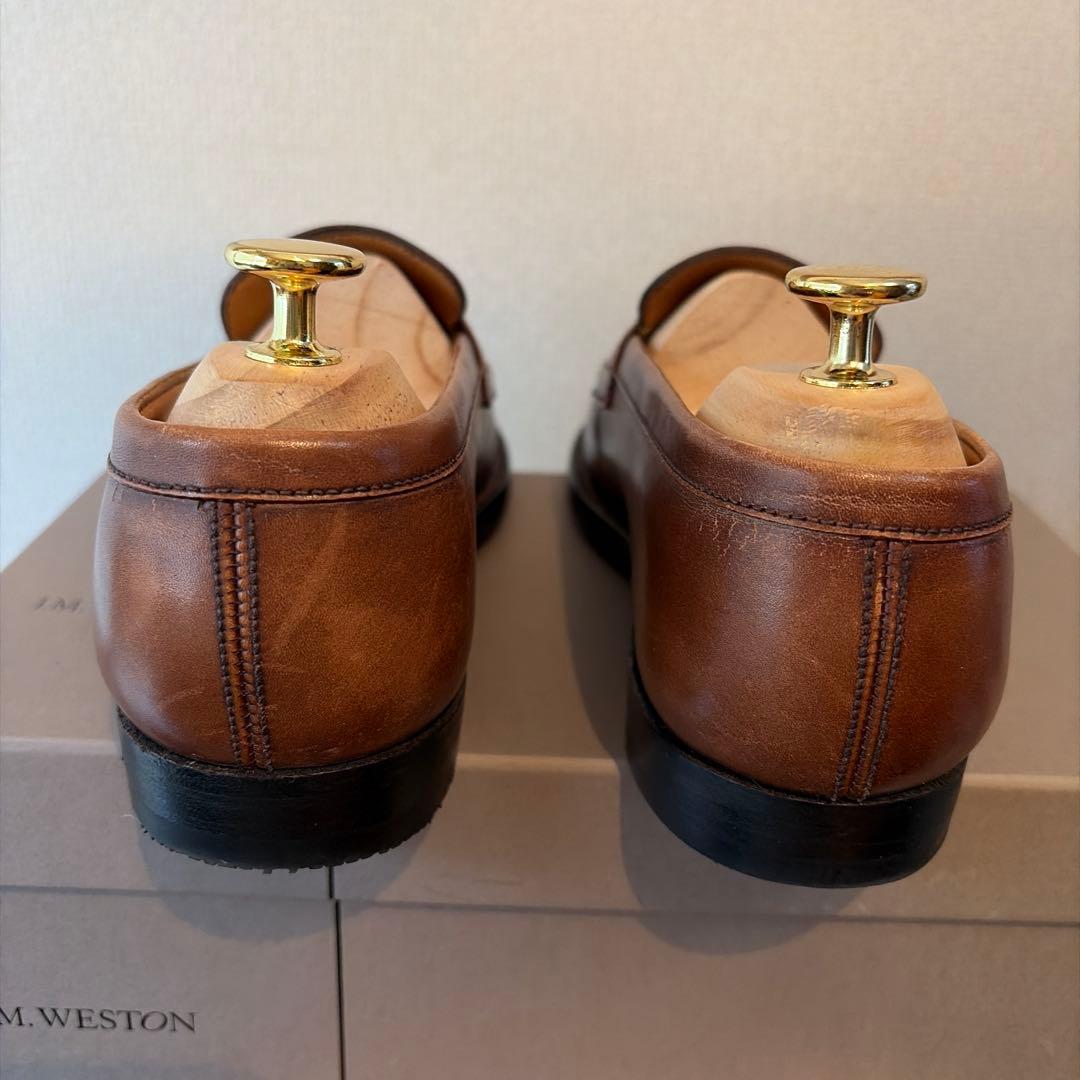 J.M. WESTON 180 ジグニチャーローファー　タンブラウン　5C