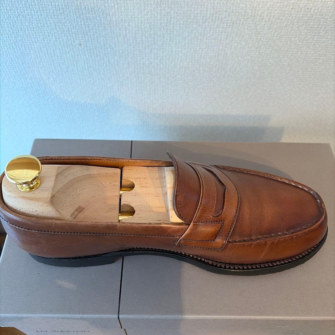 J.M. WESTON 180 ジグニチャーローファー　タンブラウン　5C