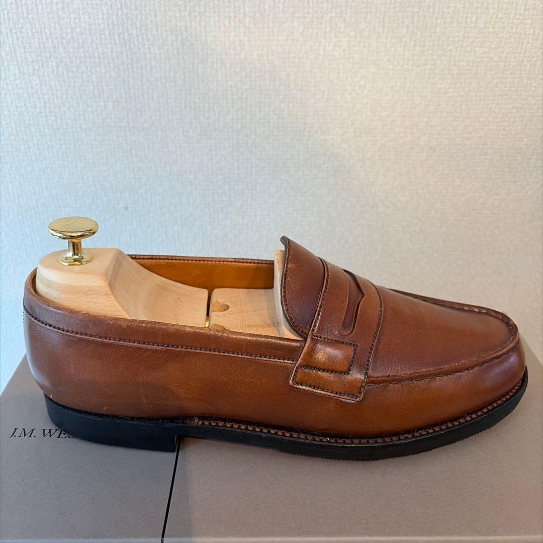 J.M. WESTON 180 ジグニチャーローファー　タンブラウン　5C