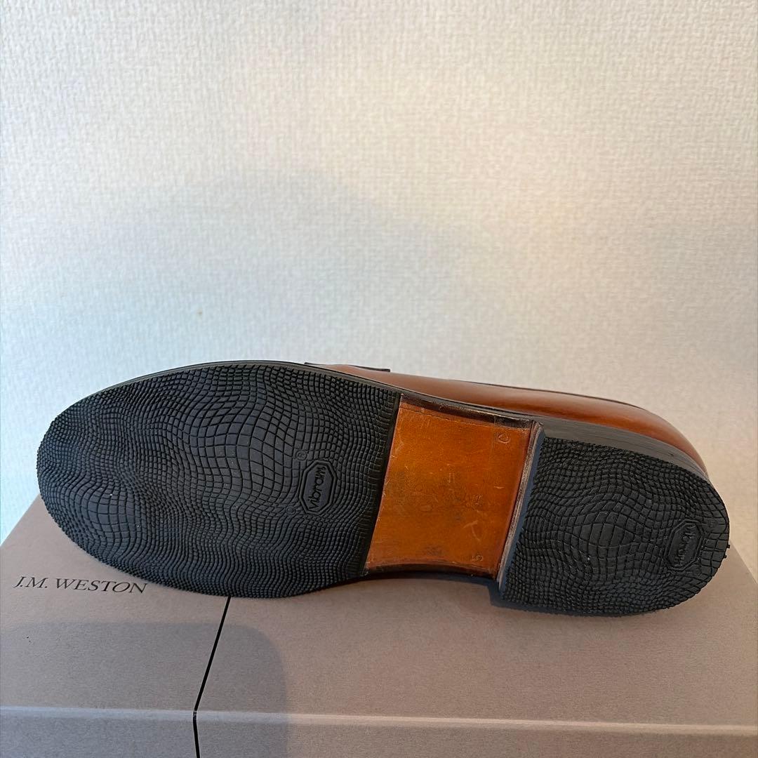 J.M. WESTON 180 ジグニチャーローファー　タンブラウン　5C