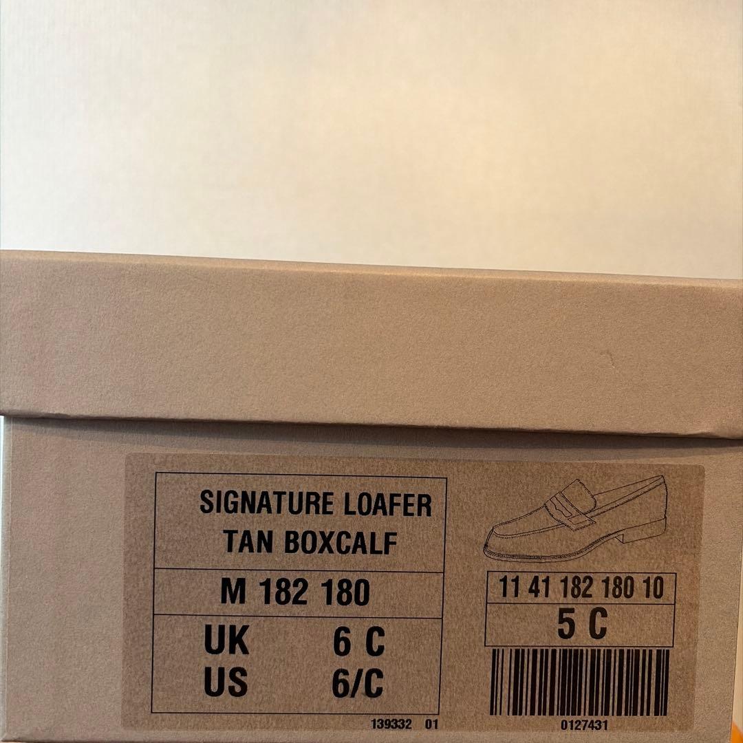 J.M. WESTON 180 ジグニチャーローファー　タンブラウン　5C