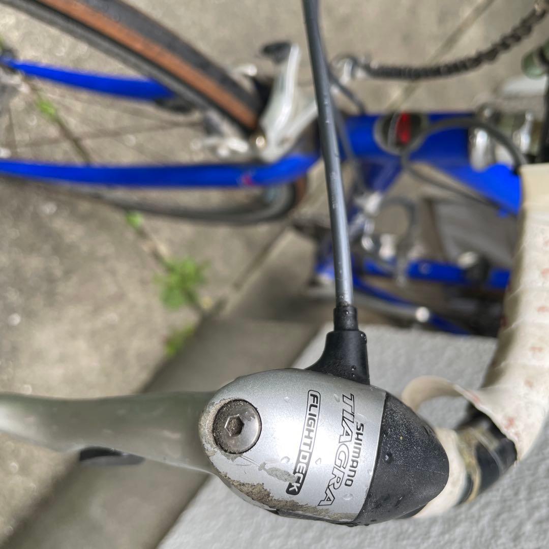 ANCHOR 自転車 青色 フレーム Shimano