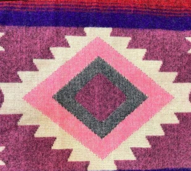 エクアドル アルパカ ブランケット 大判 約220×187　手織り