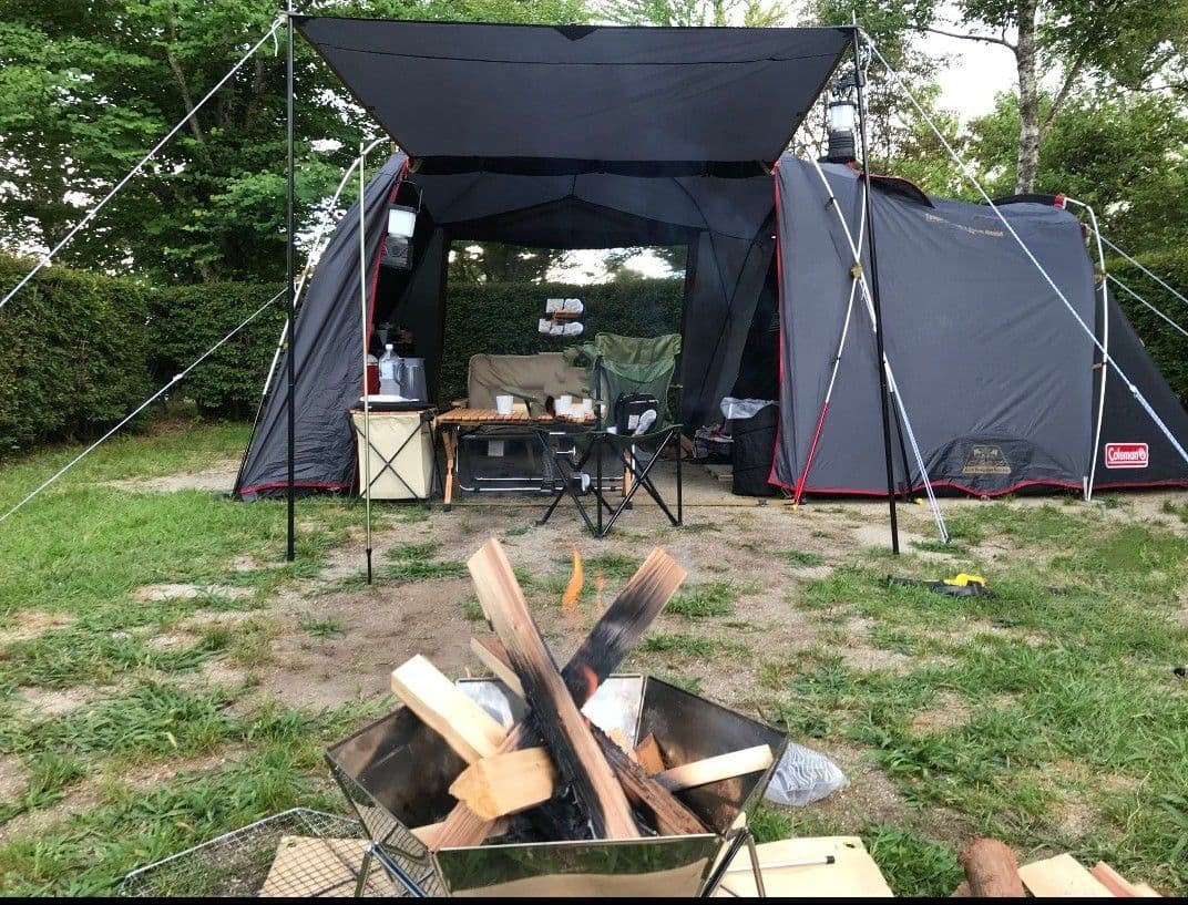 直営店限定_Coleman(コールマン)タフスクリーン2ルームハウス_紺色廃盤品