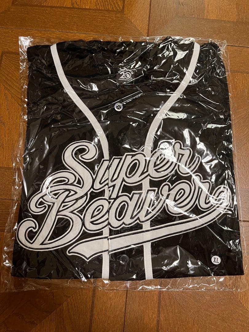 SUPER BEAVER ベースボールシャツ ブラック XLサイズ