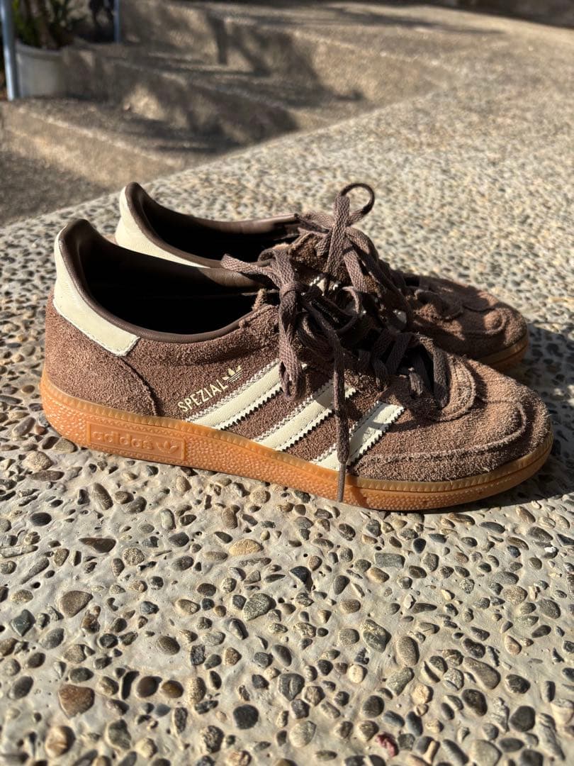 24.5cm adidas Spezial ブラウン スニーカー