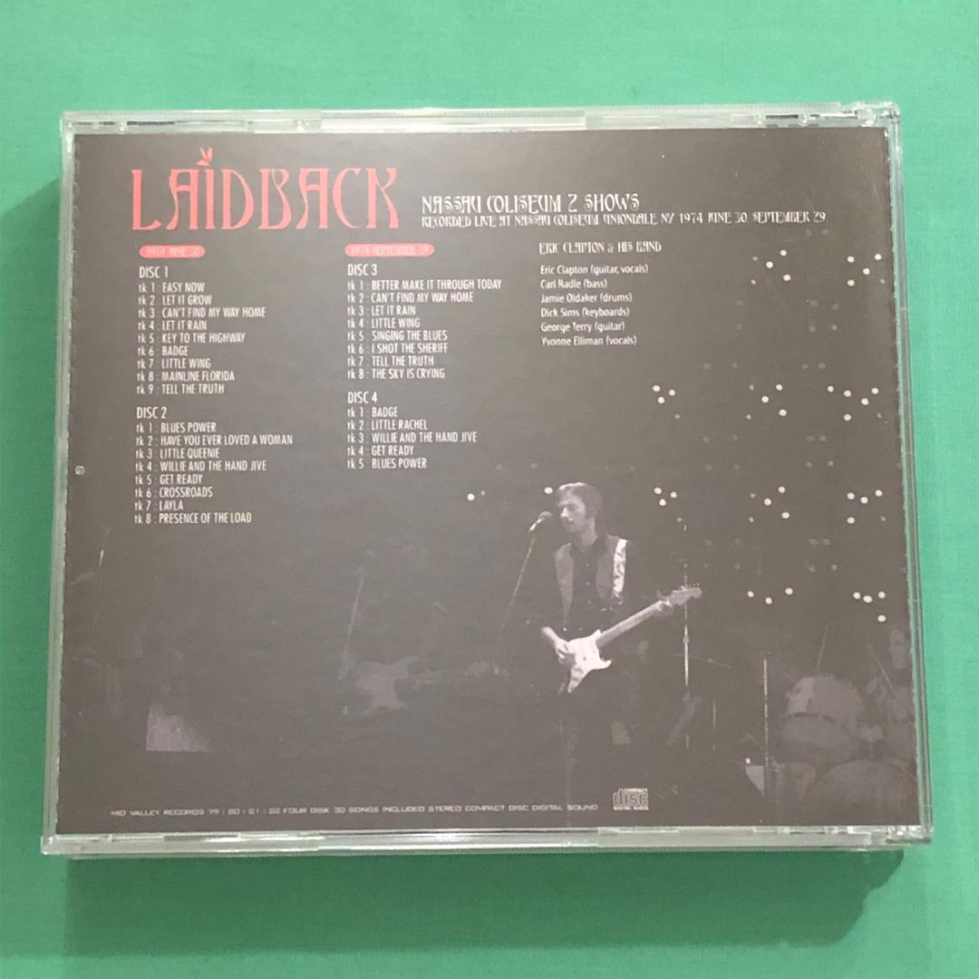 紅*り様 4CD Eric Clapton / Laidback エリック クラ