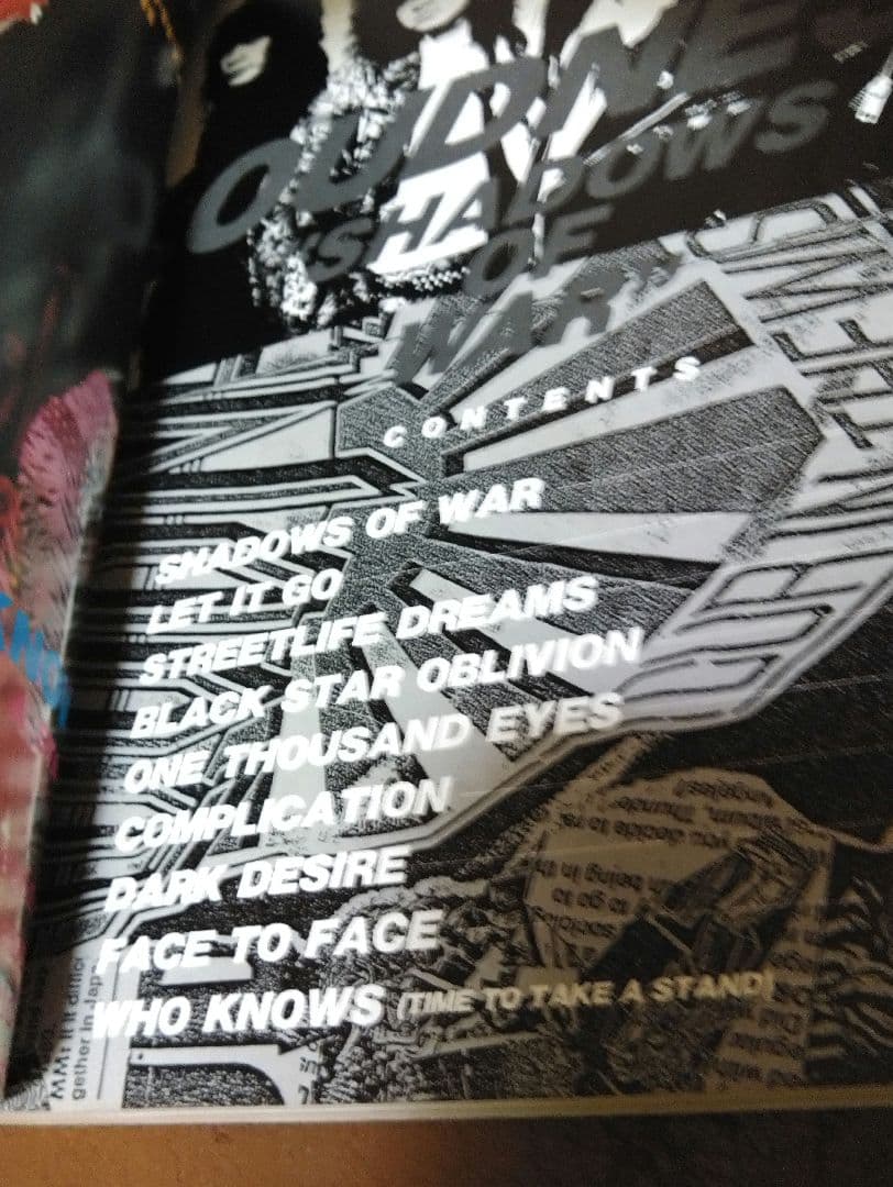 スコア◎LOUDNESS/SHADOWS OF WAR　SCORE HOUSE