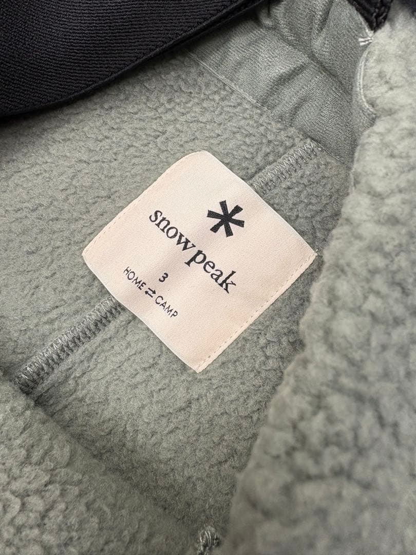  peak スノーピーク フリースオーバーオール