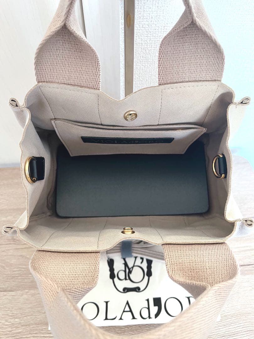 きっちゃん⭐︎VIOLAd'ORO GINO スエードトートバッグS