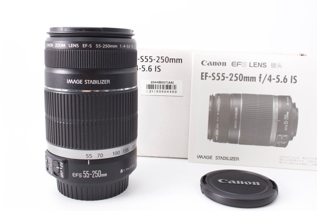 Canon EF-S 55-250mm F4-5.6 IS EF-Mマウント
