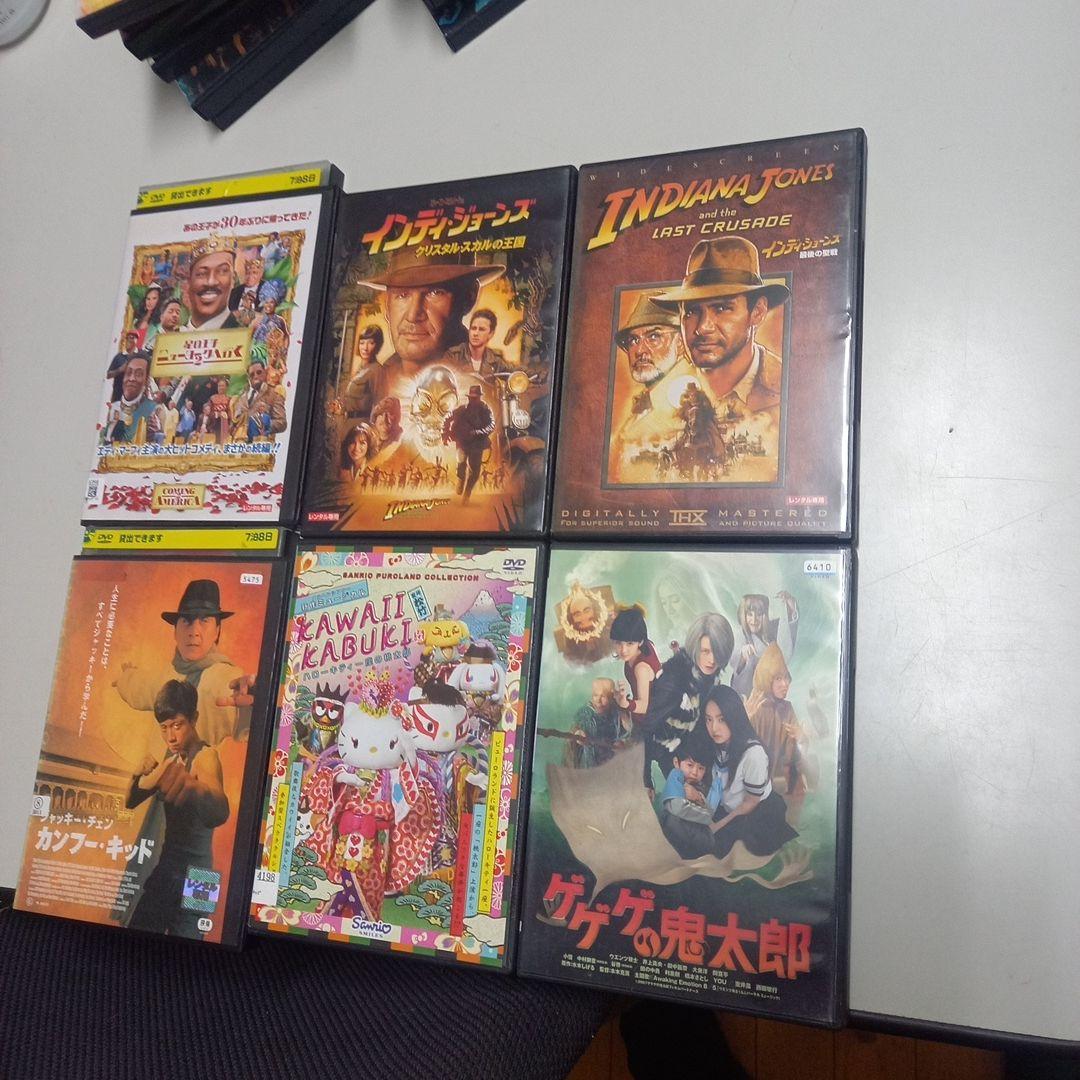 レンタルアップDVD 50本セット