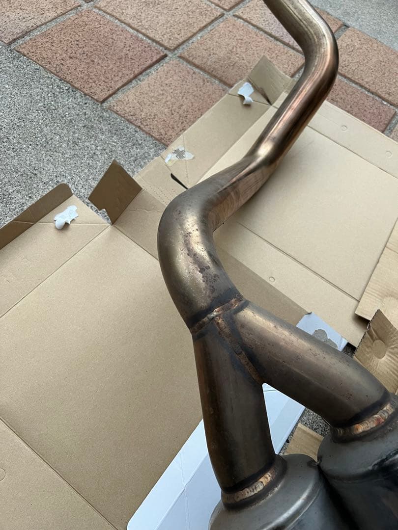 150 プラド後期ガソリン用　ガナドールマフラー