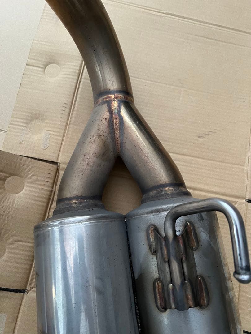 150 プラド後期ガソリン用　ガナドールマフラー