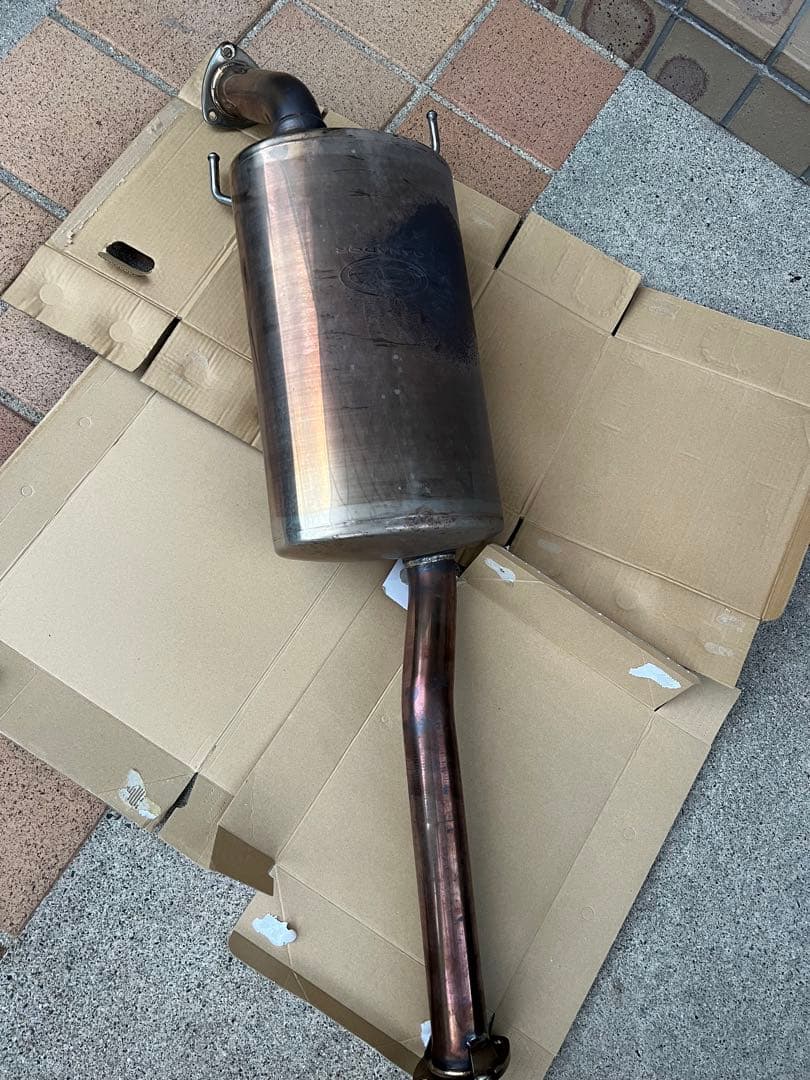 150 プラド後期ガソリン用　ガナドールマフラー