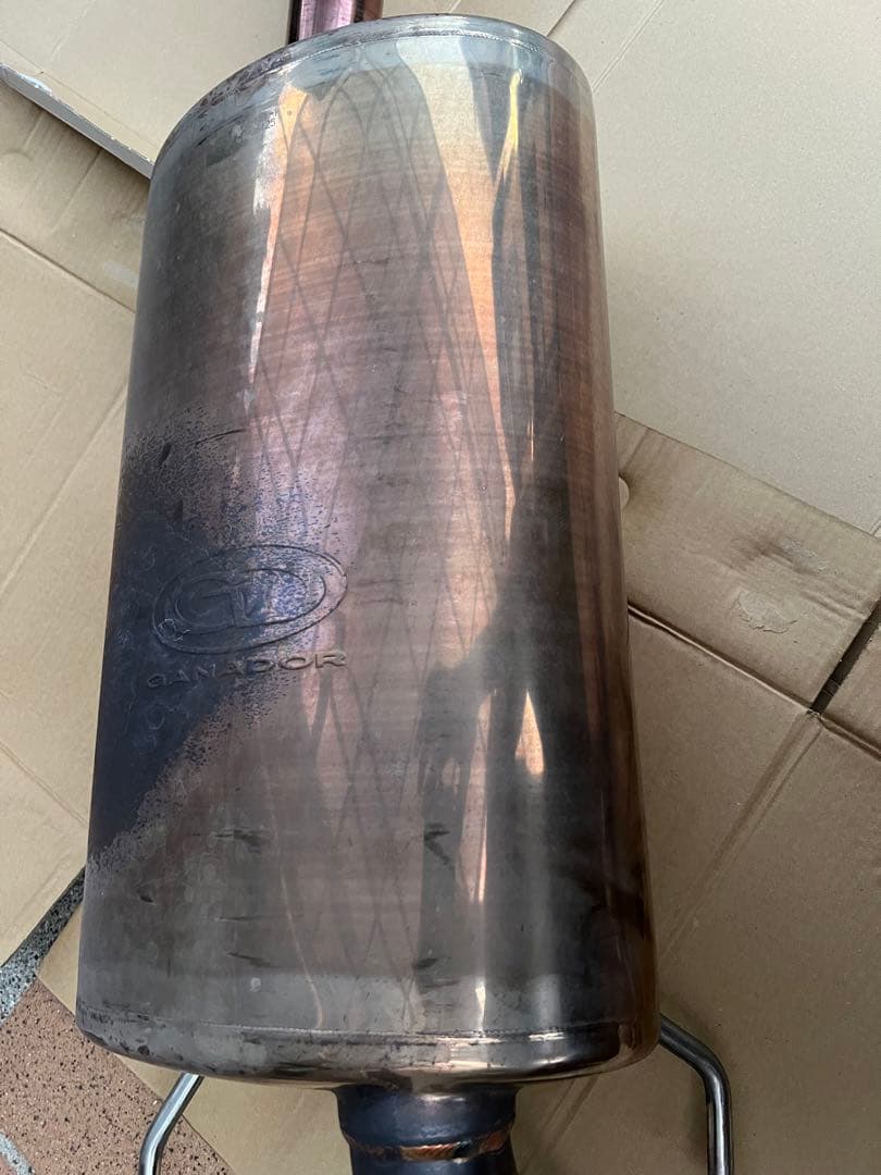 150 プラド後期ガソリン用　ガナドールマフラー