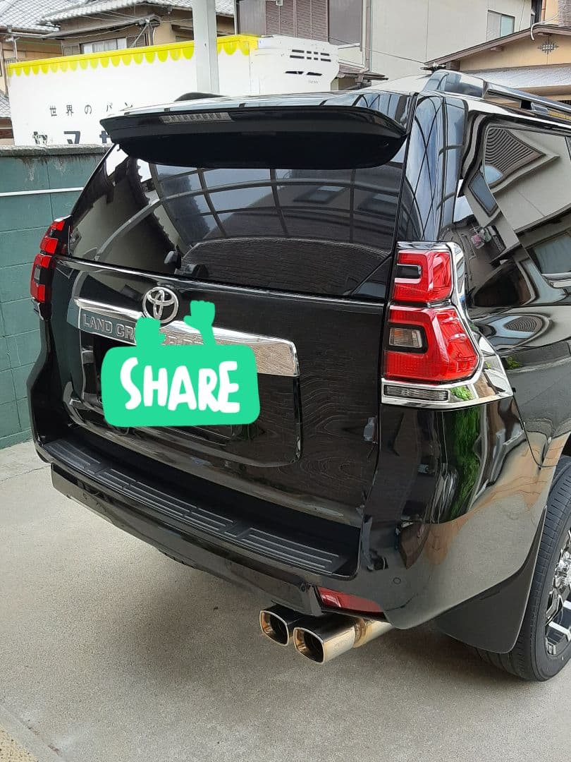 150 プラド後期ガソリン用　ガナドールマフラー