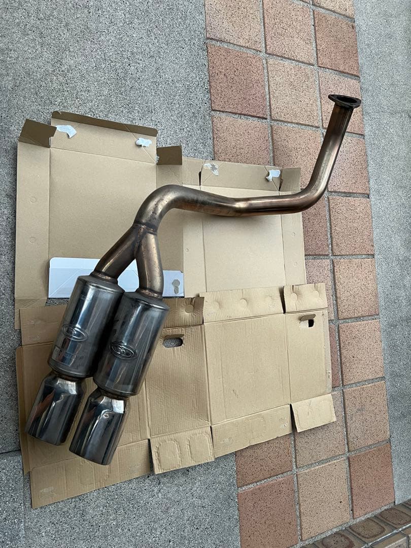 150 プラド後期ガソリン用　ガナドールマフラー