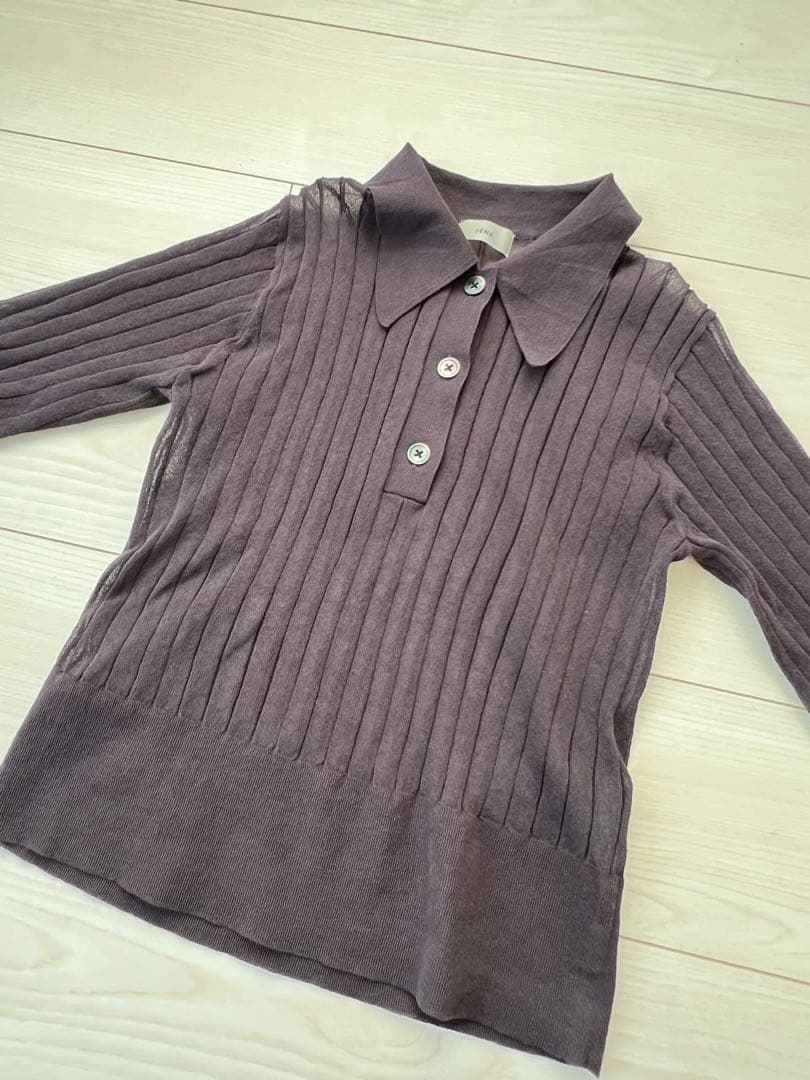 FILMY COTTON 襟付きプルオーバー　IENA