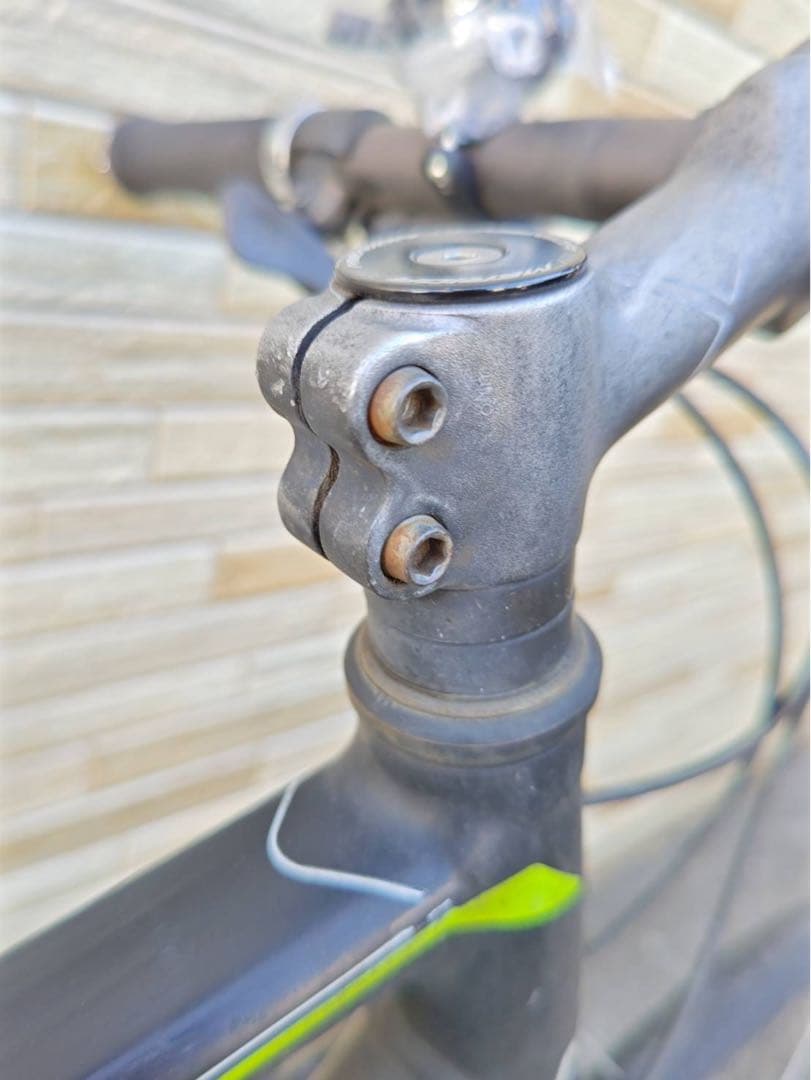 引取限定 中古 メリダ クロスバイク 3×7段変速 460MM 軽整備 防犯登録