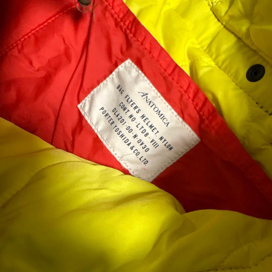 anatomica porter ヘルメットバッグ　アナトミカ別注