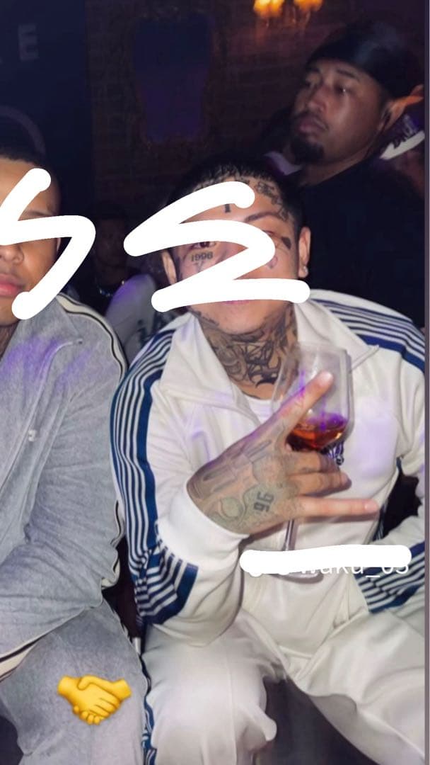 needles セットアップ　白