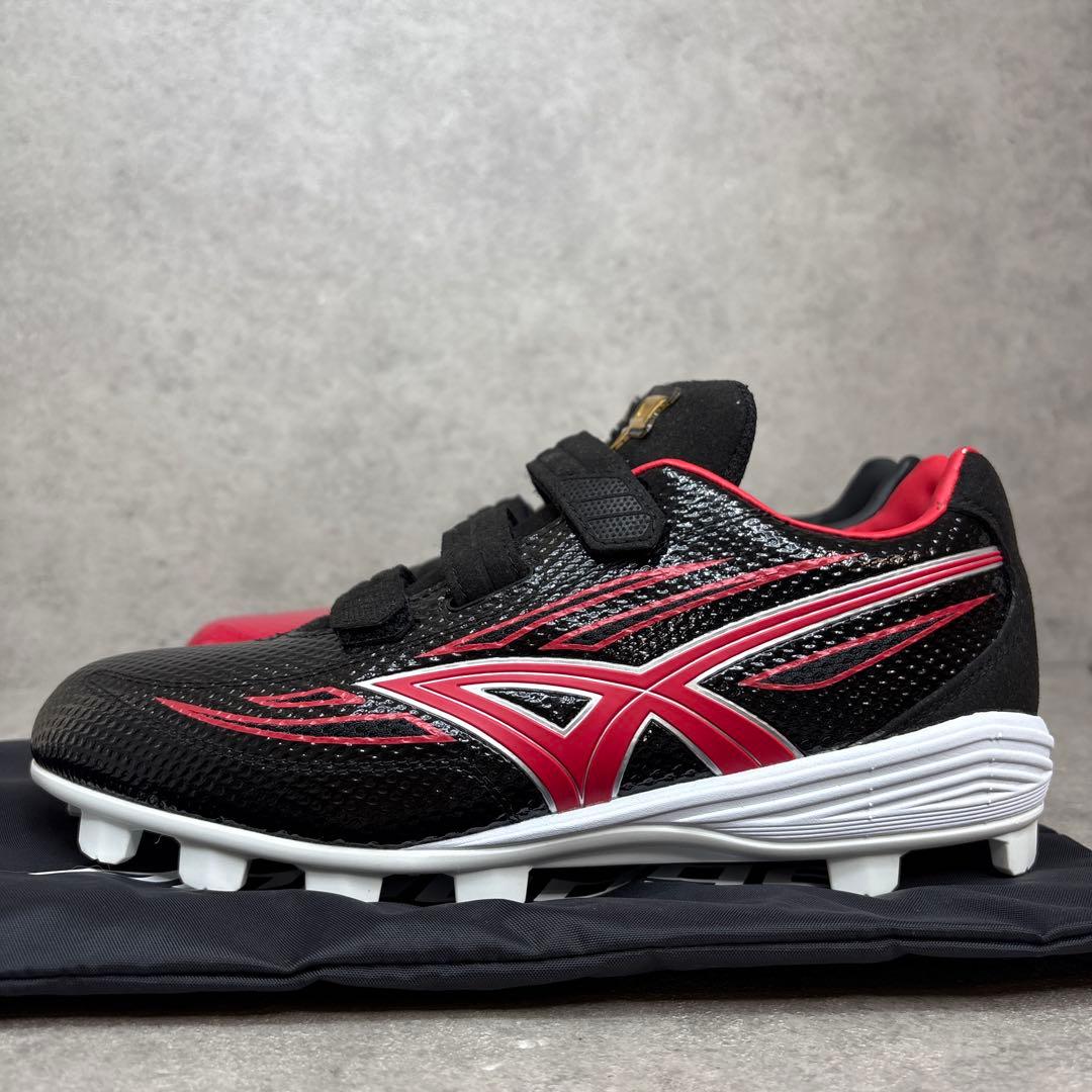 新品！SSK プロエッジ MC-VC ポイント 赤黒 左右非対象　野球　スパイク