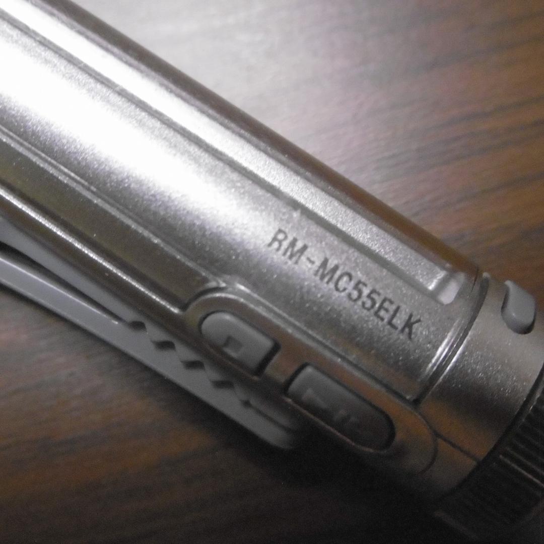 【美品・正常動作品】SONY CDウォークマン用リモコン RM-MC55ELK