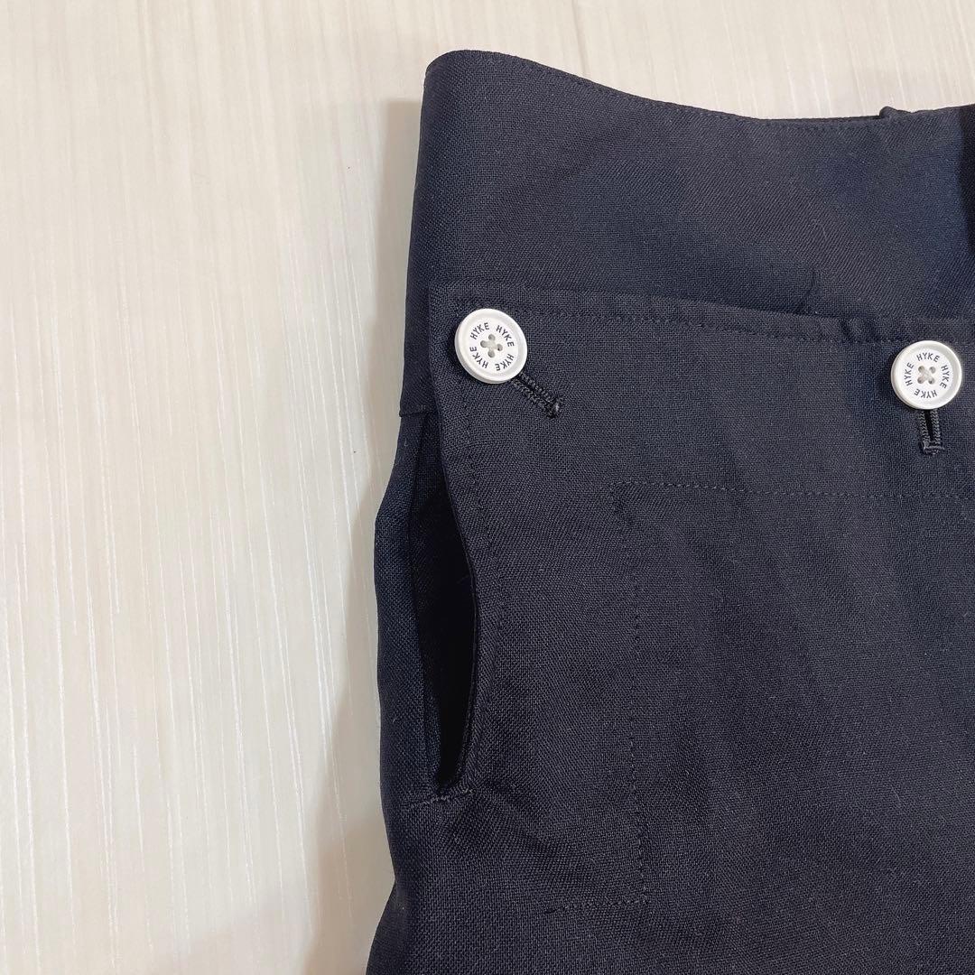 美品✨HYKE ワイドパンツ マリンパンツ