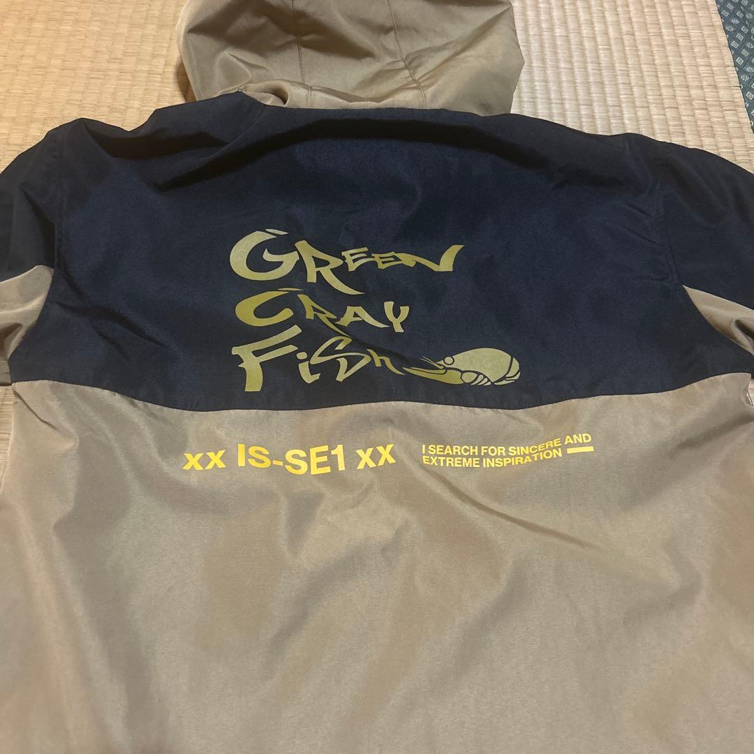 isseiシェルパーカー　ベージュXLサイズ