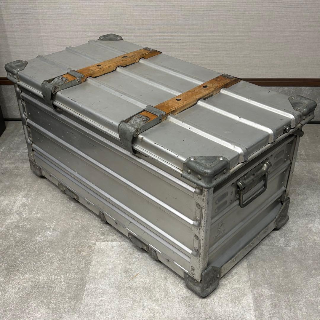 ZARGES ツァーゲス 1965 アルミコンテナ ドイツ軍 ドイツ製
