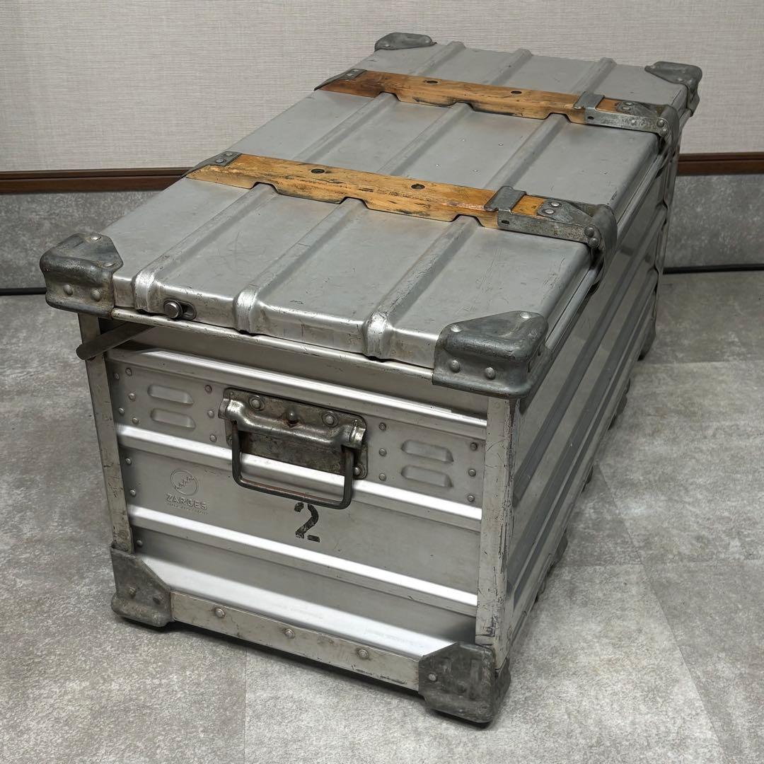 ZARGES ツァーゲス 1965 アルミコンテナ ドイツ軍 ドイツ製