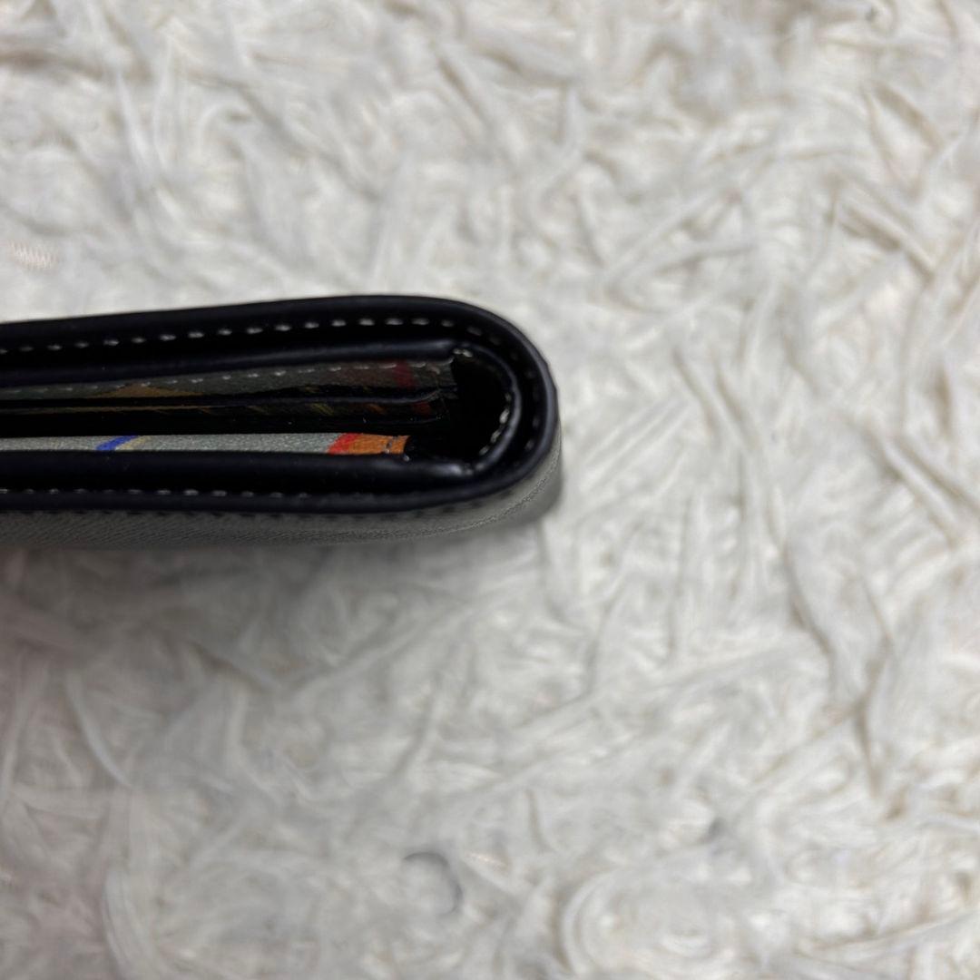 【ほぼ未使用】ポールスミス イギリス限定 ミニクーパー 折り財布 ブラック