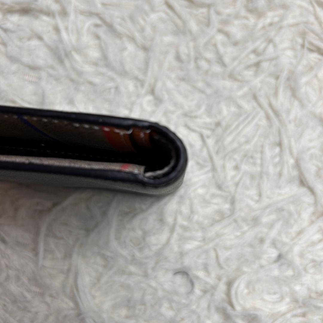 【ほぼ未使用】ポールスミス イギリス限定 ミニクーパー 折り財布 ブラック