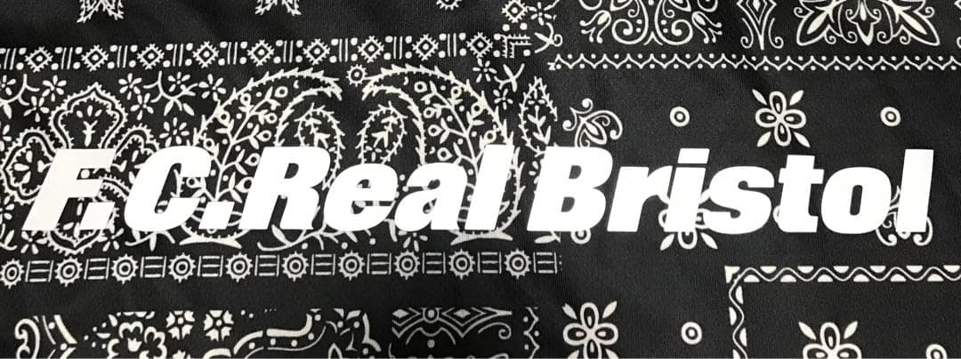 本日限定価格　fcrb ニューエラ　バンダナ柄　ポロシャツ