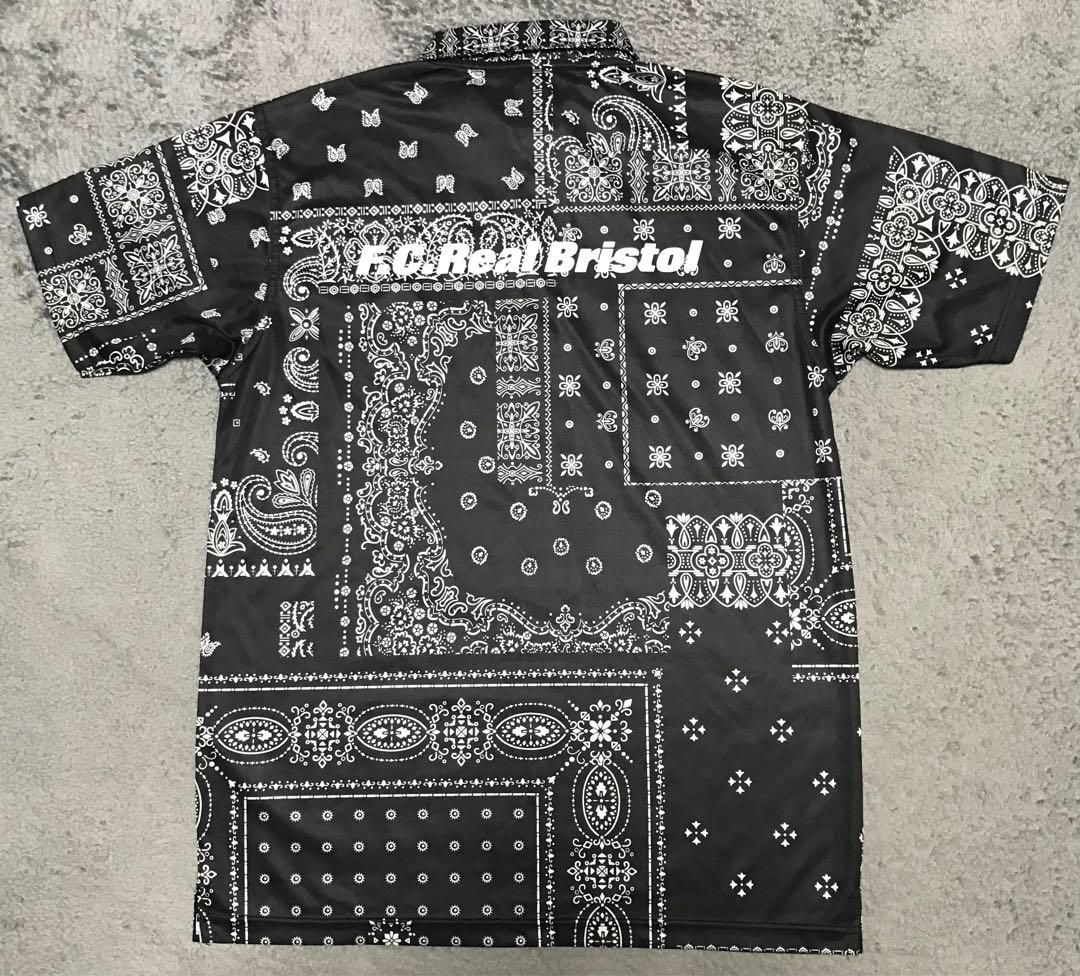 本日限定価格　fcrb ニューエラ　バンダナ柄　ポロシャツ