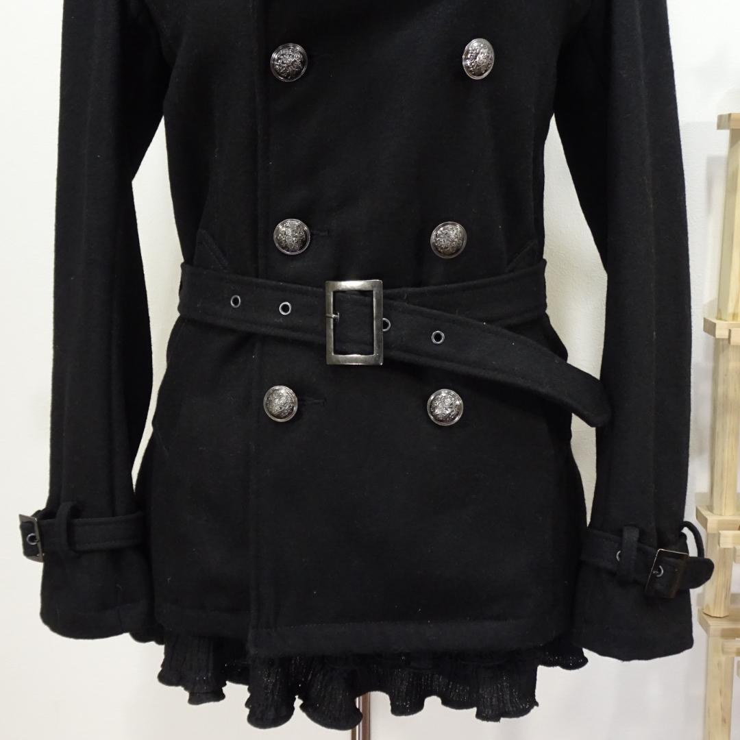 ピーコート ジャケット y2k ダークコア パンク GOSTAR DE FUGA