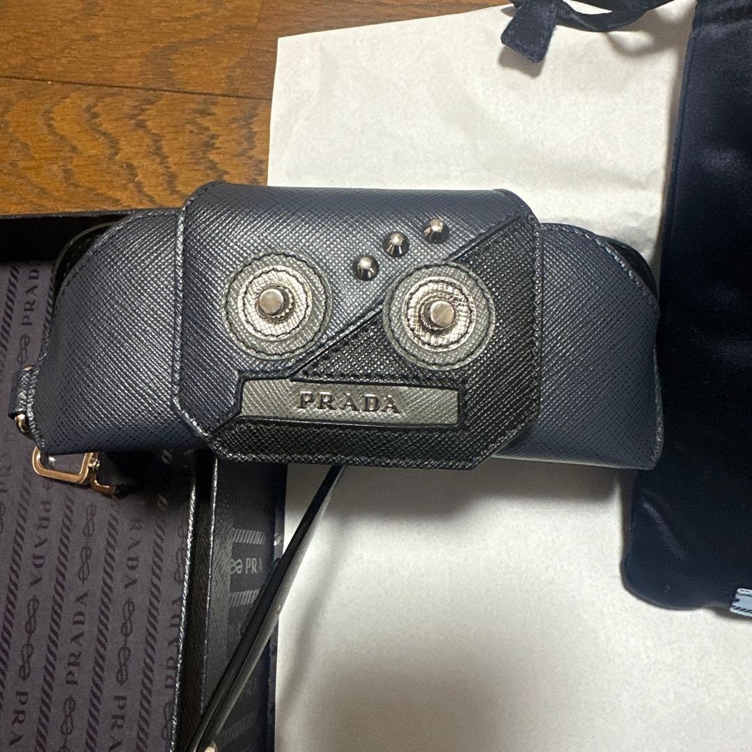 PRADA サフィアーノレザー 眼鏡ケース