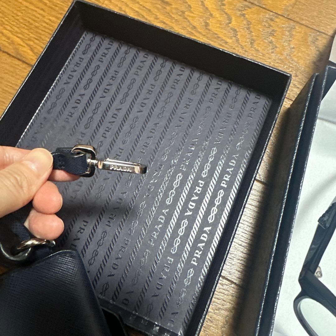 PRADA サフィアーノレザー 眼鏡ケース