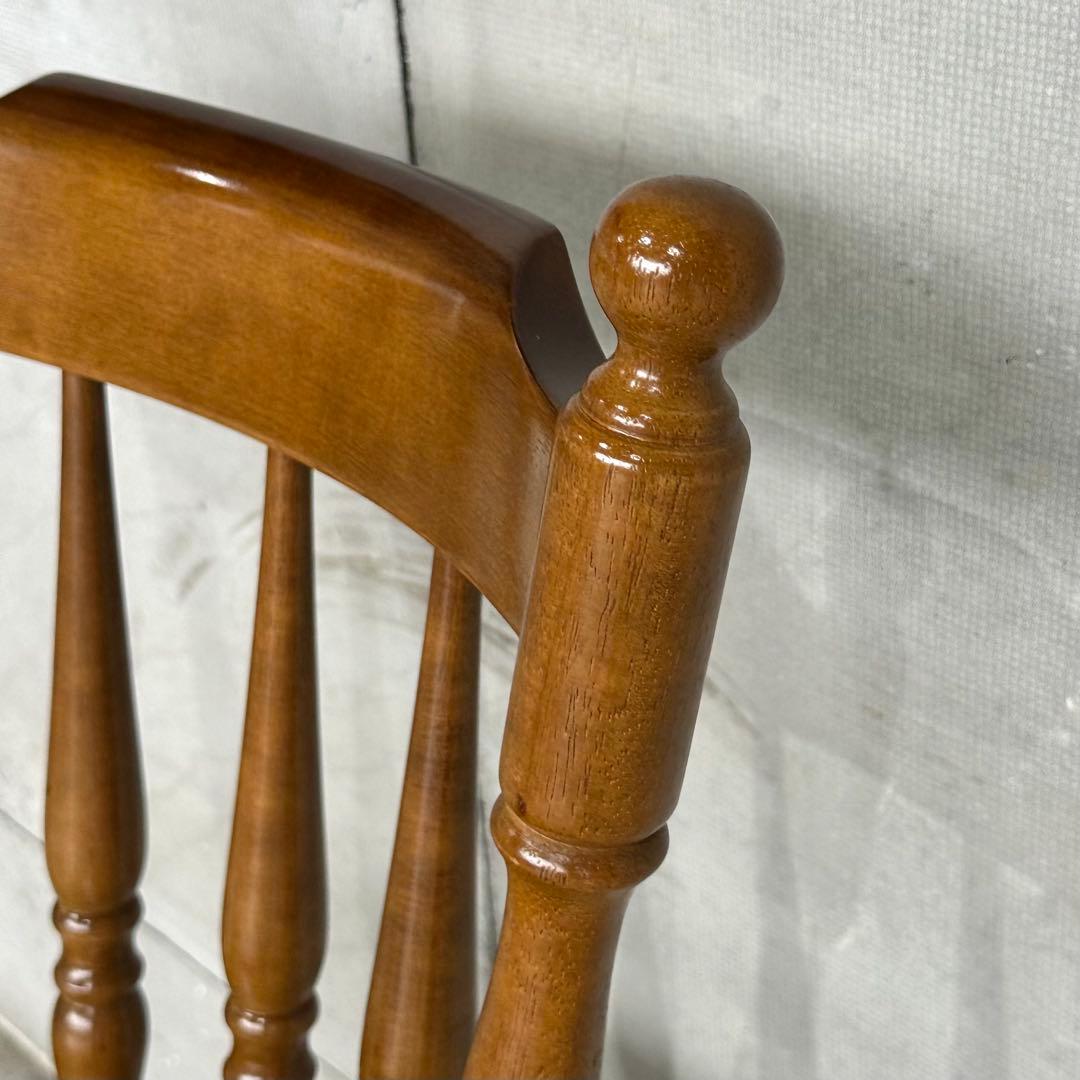 昭和レトロ 木製ウィンザーチェア 国産家具 ダイニングチェア ヴィンテージ