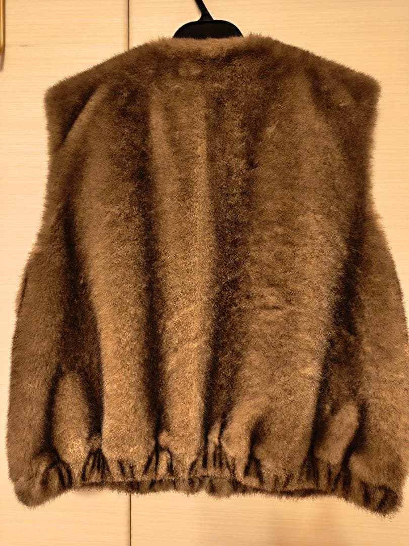 週末限定セール！【美品】Drawing Numbers ミンクエコファーベスト