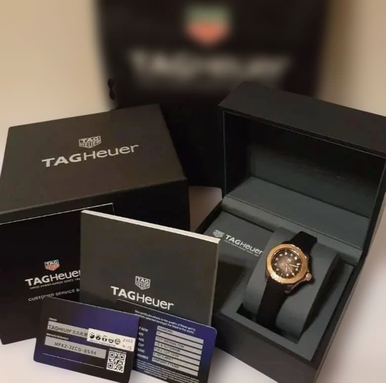 ダイヤ付　タグホイヤー アクアレーサー プロフェッショナル200 デイト　腕時計