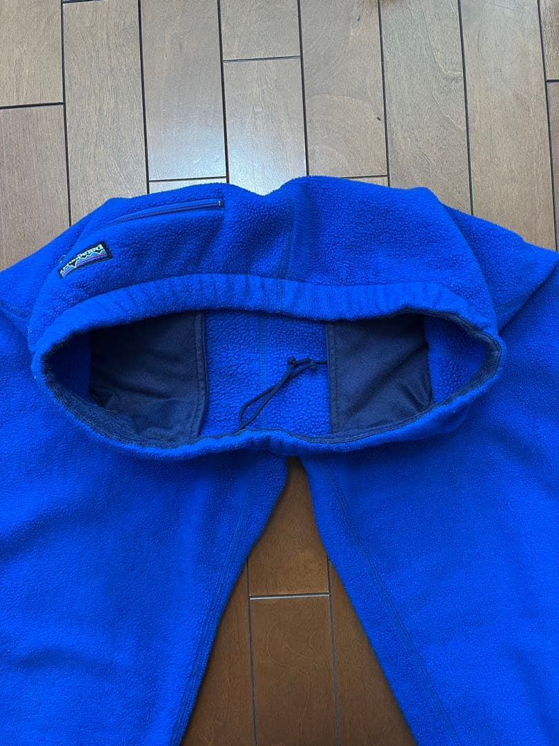 USA製 90's patagonia フリースパンツ ブルー L