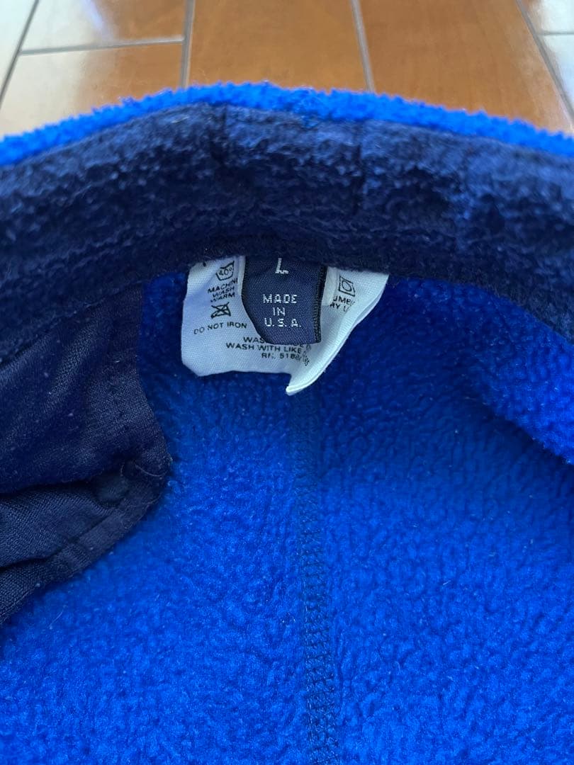 USA製 90's patagonia フリースパンツ ブルー L