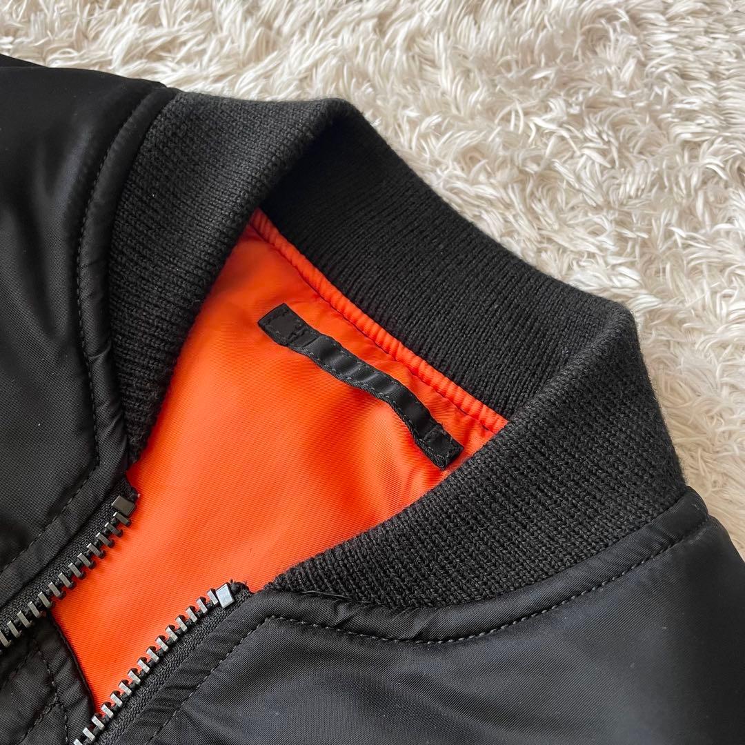 アビレックス AVIREX MA-1 フライトジャケット L 黒