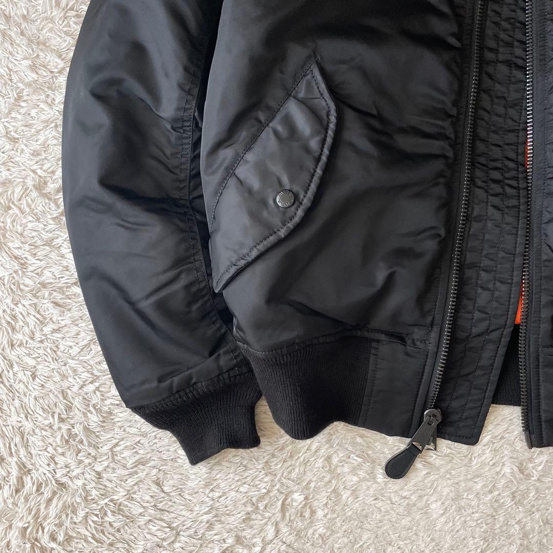 アビレックス AVIREX MA-1 フライトジャケット L 黒