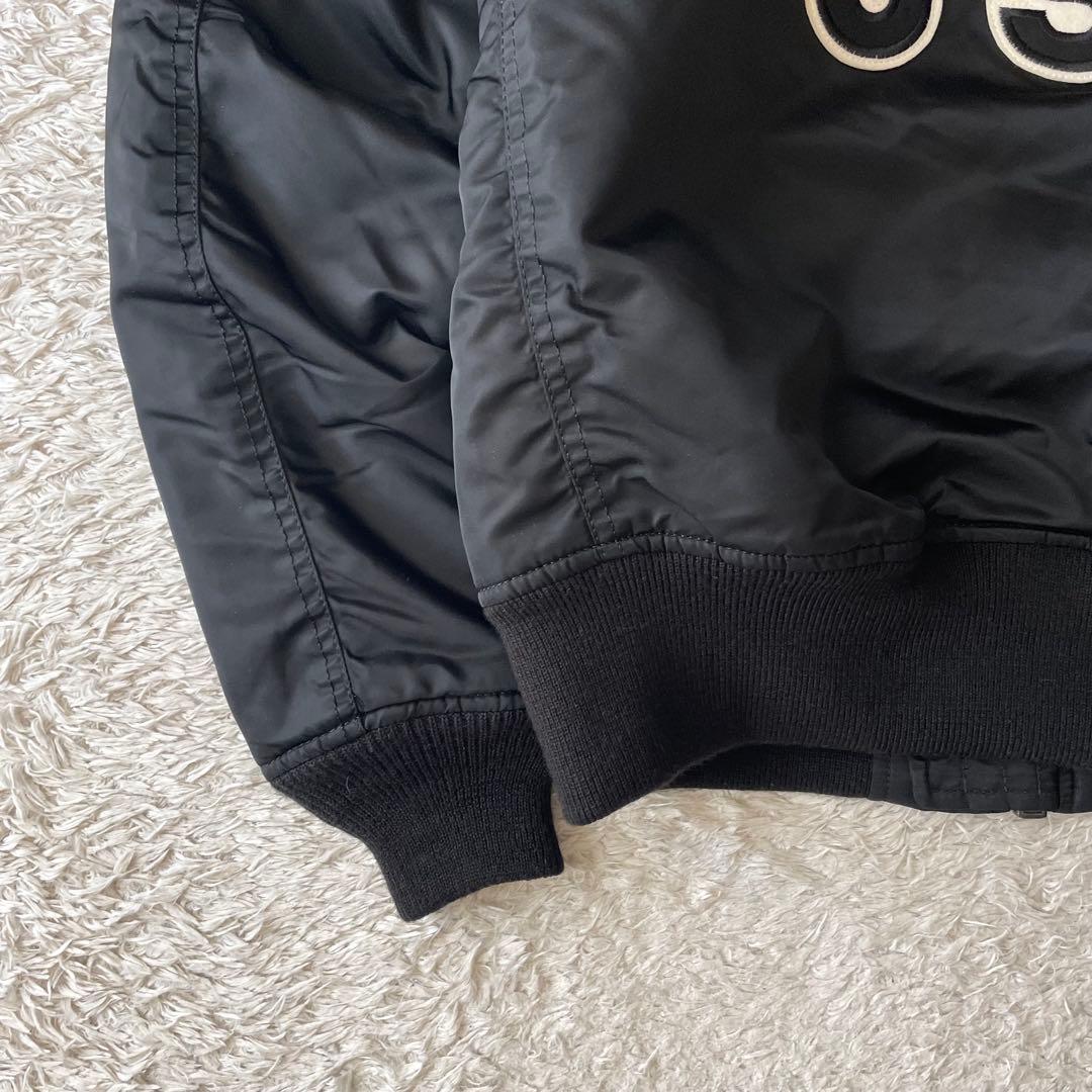 アビレックス AVIREX MA-1 フライトジャケット L 黒